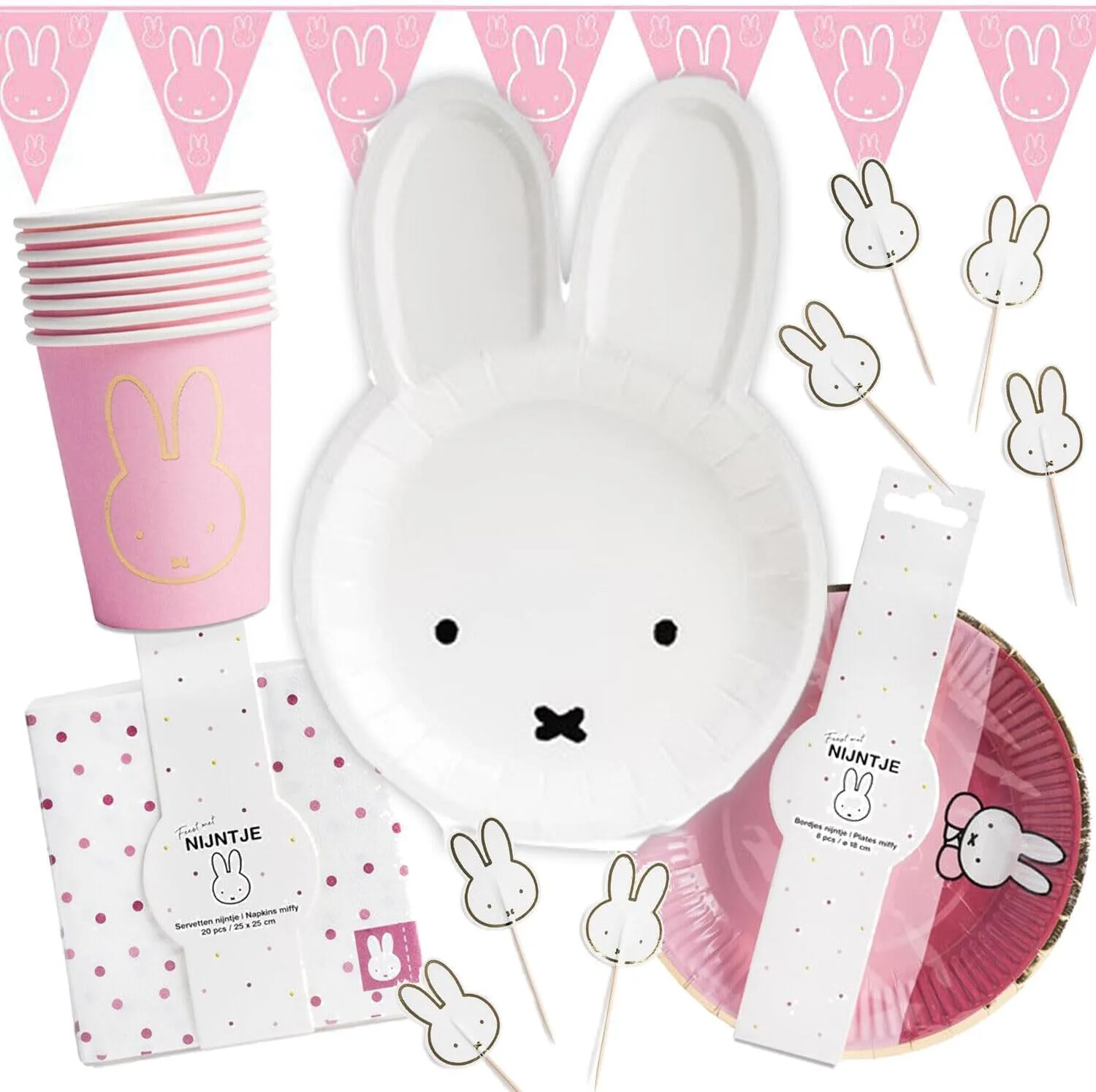 8 чашек * Cute Bunny * для детских дней рождения и вечеринок | 250 мл | картонные праздничные стаканчики бумажные стаканчики детский декор на день рождения кролик пасхальный зайчик Carpeta — фото 4