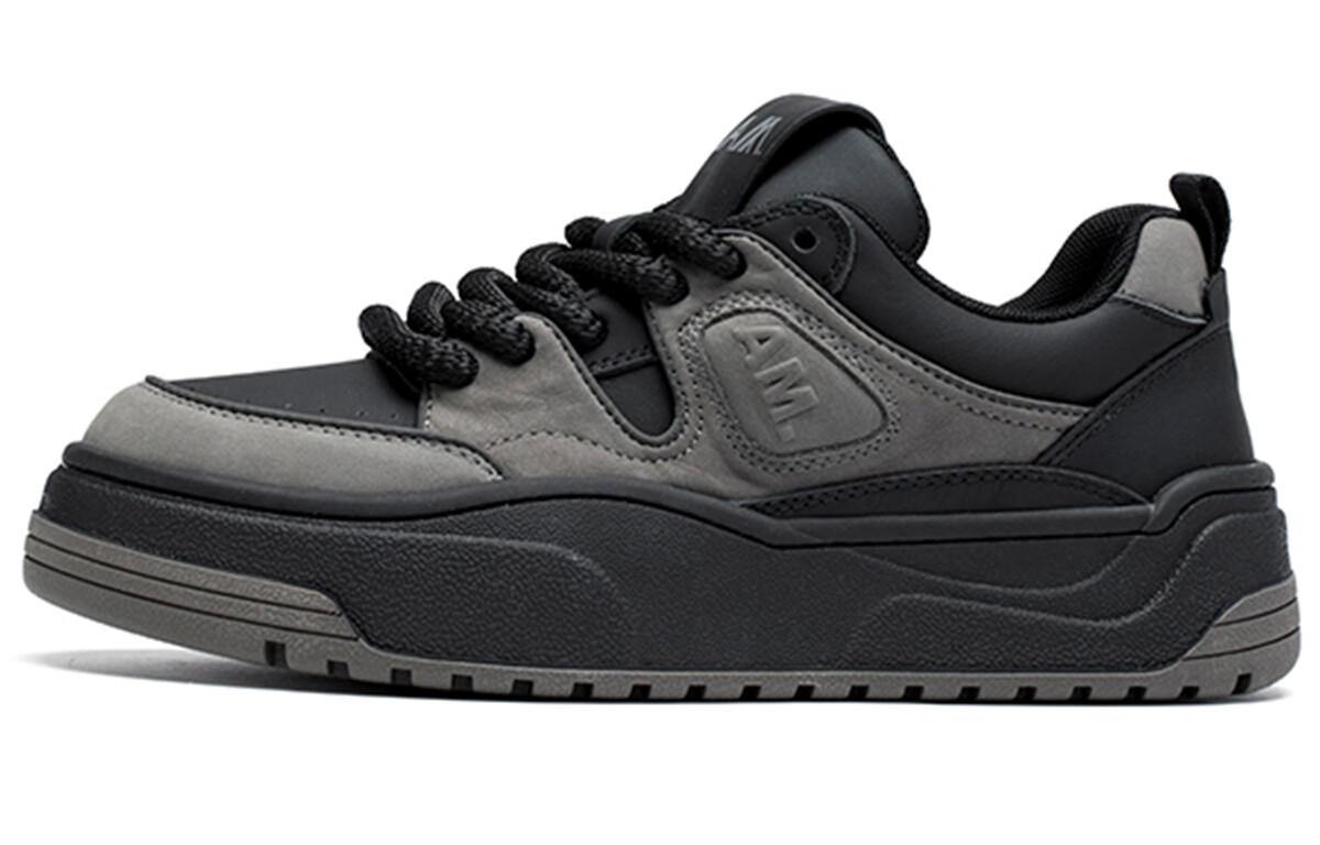 

Кроссовки Anthony Miles Skateboarding Shoes Men Low-top, черный/серый