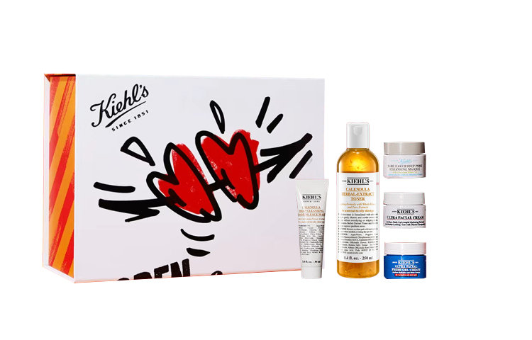 

Kiehl's Keyanshi успокаивающий лосьон golden bowl flower подарочный набор для дня святого валентина limited edition