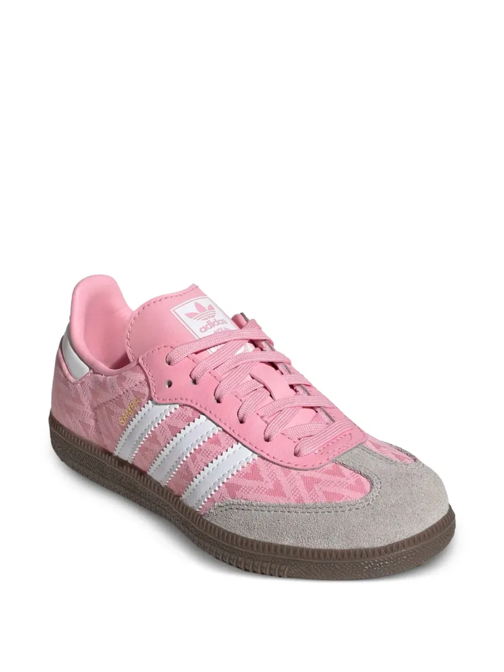 Кроссовки Samba og "светло-розовые" Adidas Kids, розовый — фото 2