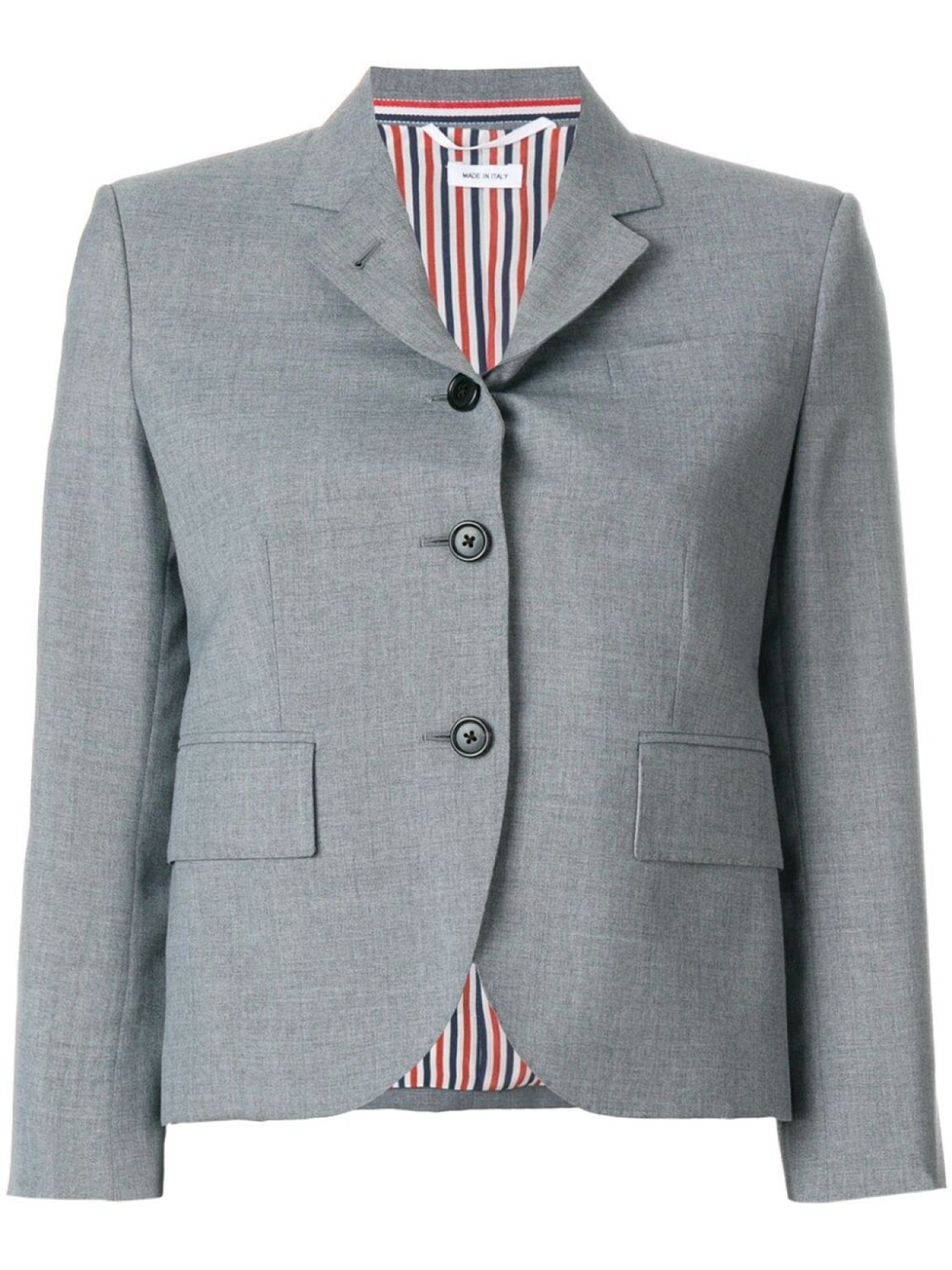 

Thom Browne короткий пиджак, серый