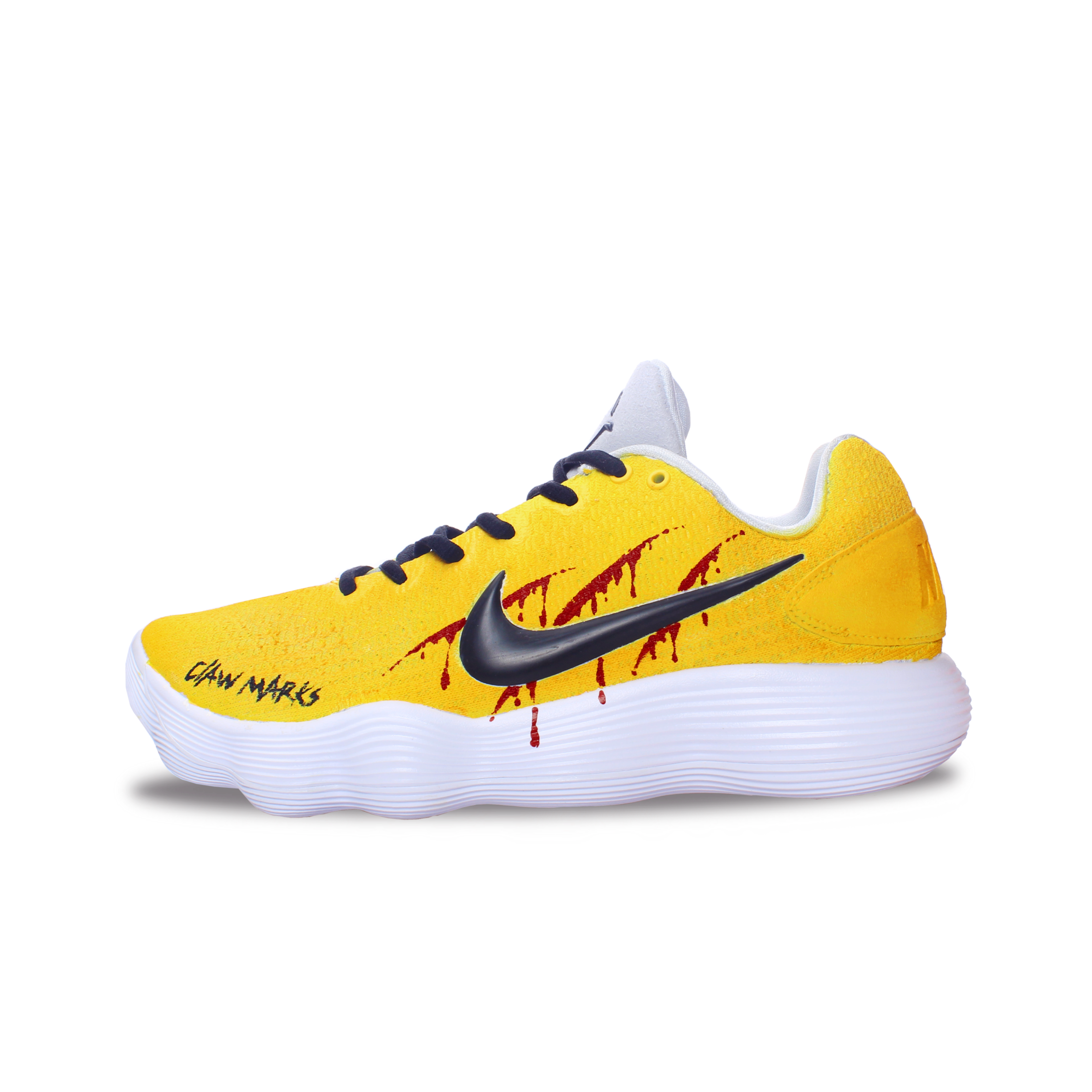 

Баскетбольные кроссовки Hyperdunk 2017 Shock Absorbers Low Top, мужские, черно-желтые Nike, Black Yellow