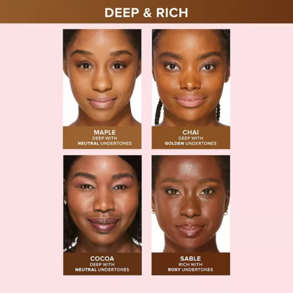 Рожденный таким образом здоровый блеск тональный крем spf 30 Too Faced, цвет sable — фото 4