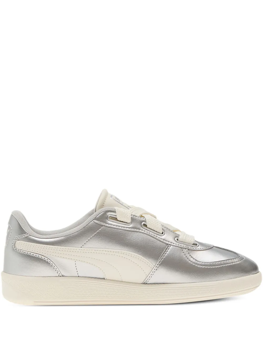 Кроссовки Palermo с эффектом металлик PUMA, серебяный