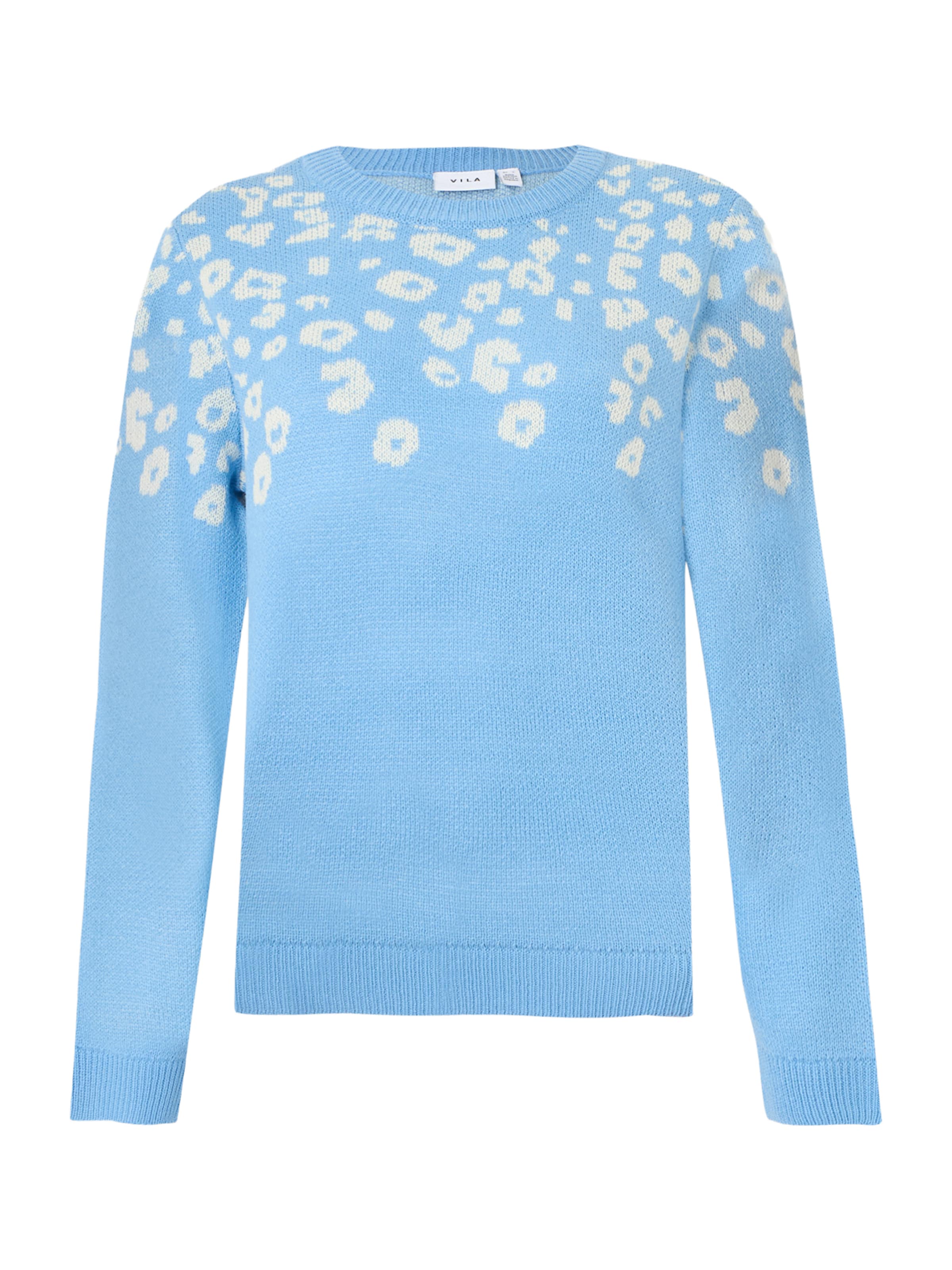 

VILA Свитер 'VILELEO' в светло-голубом цвете