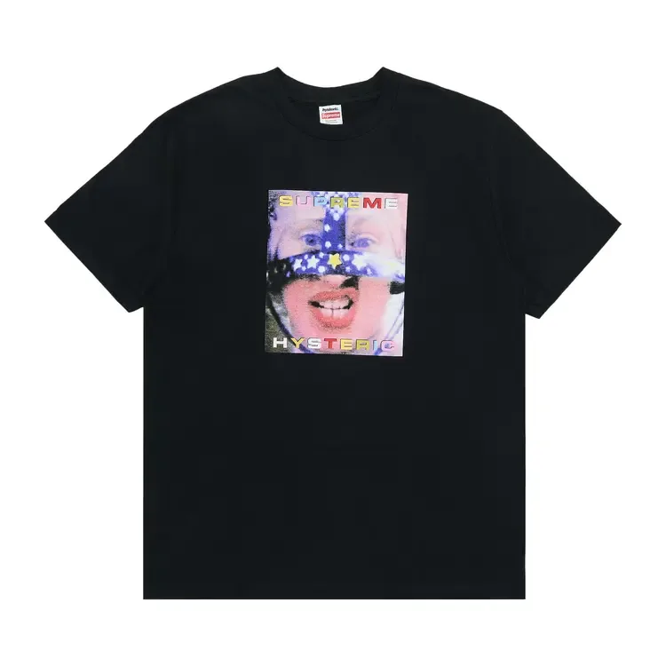Футболка Supreme x HYSTERIC GLAMOUR Headcase, черная