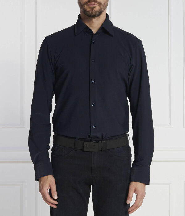 

Рубашка мужская Boss классического кроя, синий