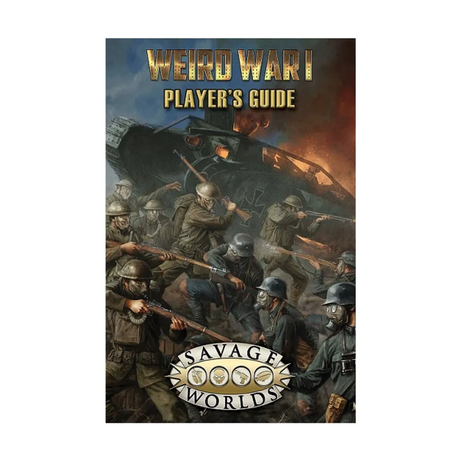

Weird War I - Player's Guide, Weird Wars (Savage Worlds), мягкая обложка