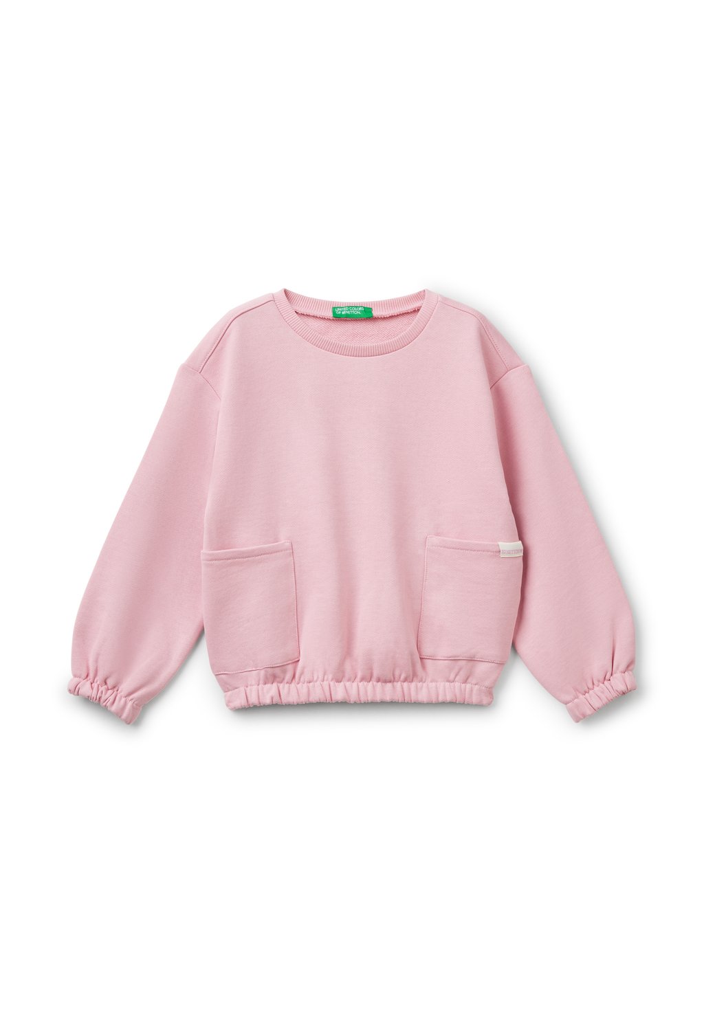 

Толстовка WITH POCKETS United Colors of Benetton, фуксия