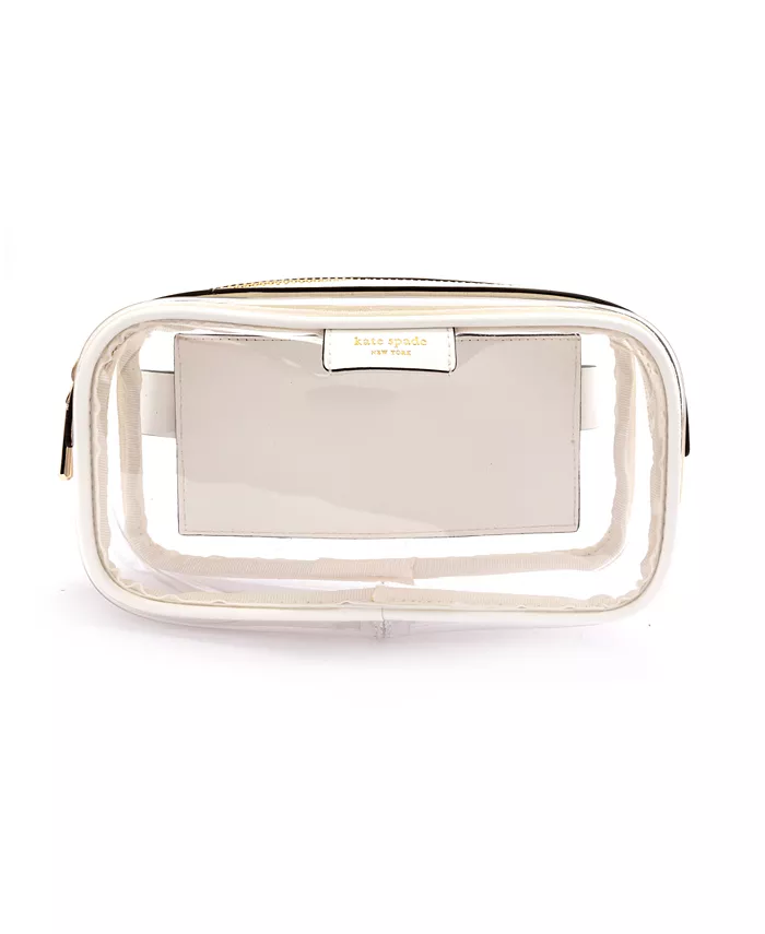 

Женская прозрачная поясная сумка kate spade new york, белый