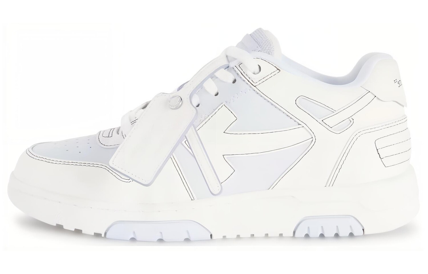 

OFF-WHITE Женская обувь для скейтбординга, White/Blue