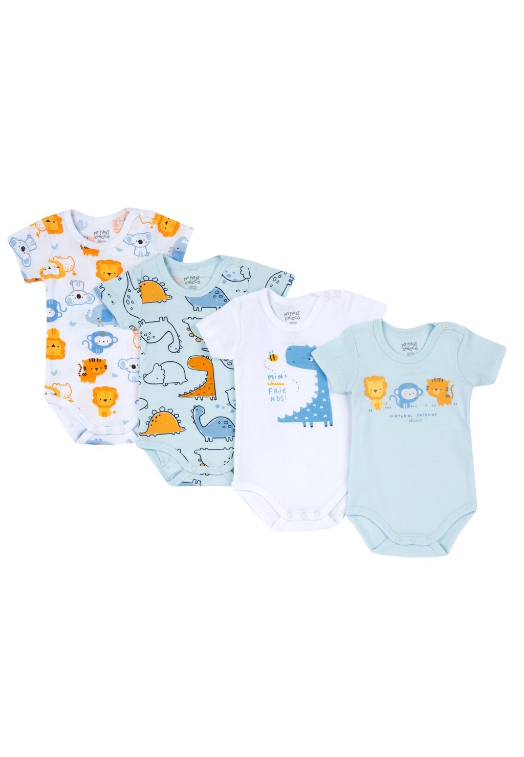 

Боди SET 4 PIECES Chicco, цвет light blue