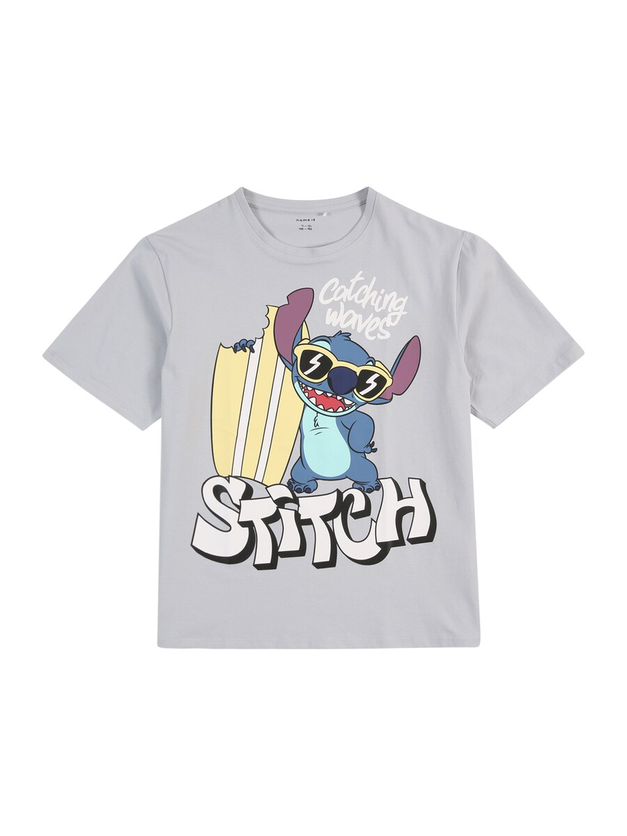 

Рубашка NAME IT NKMABBU STITCH, серый