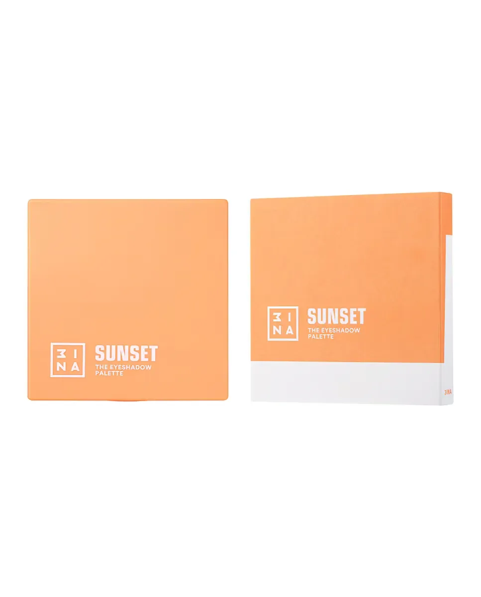 Палетка теней для век The Sunset Eyeshadow Palette 3Ina — фото 2