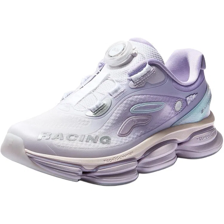 Кроссовки беговые Rebound Cushioning Breathable Support Low top Purple Kids' FILA KIDS — фото 4