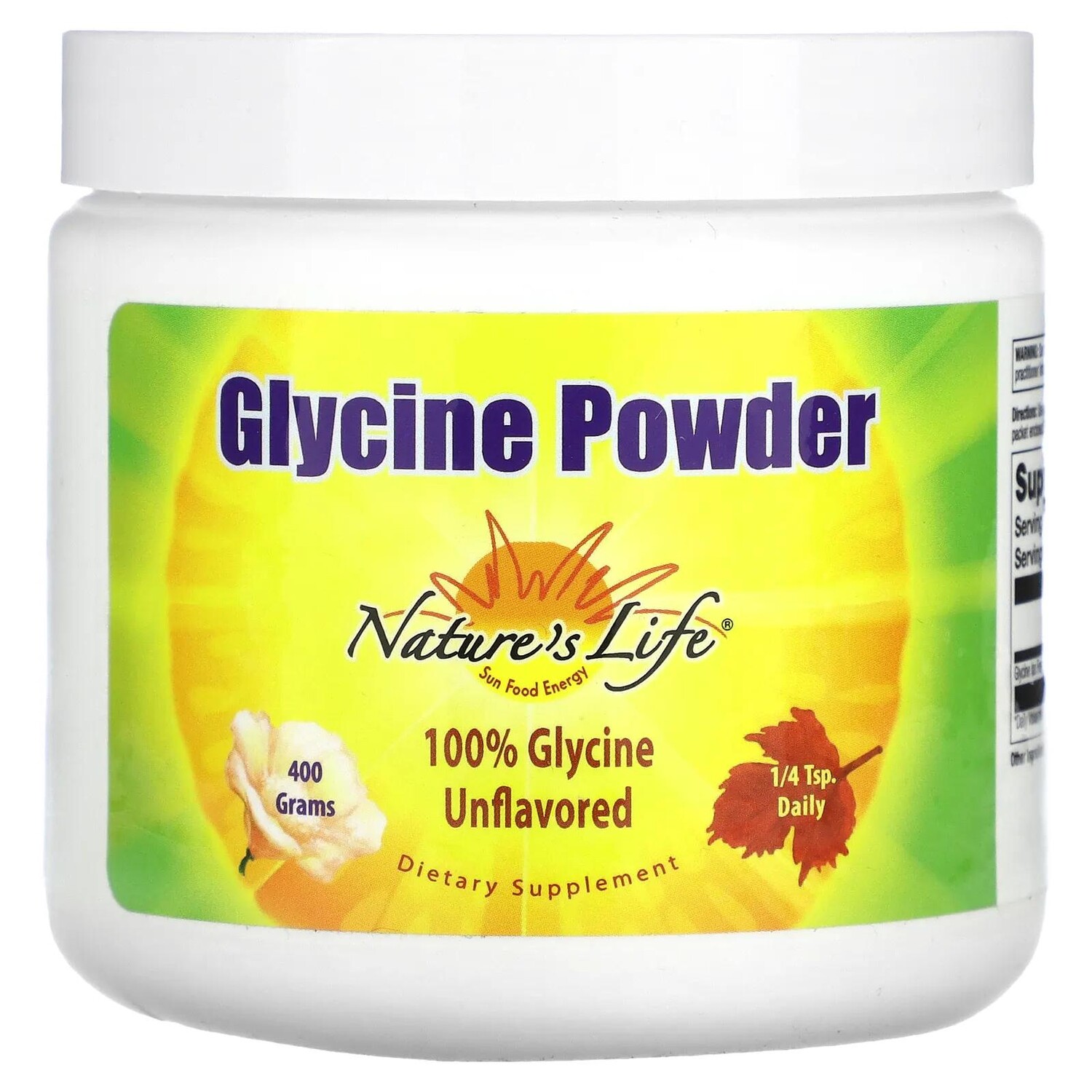 

Nature's Life Порошок глицина без запаха 400 грамм