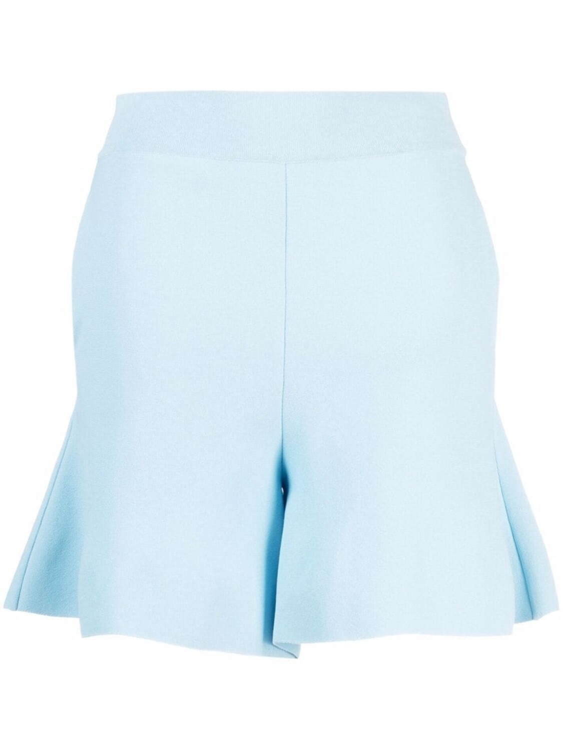 

Stella McCartney креповые шорты с баской, синий