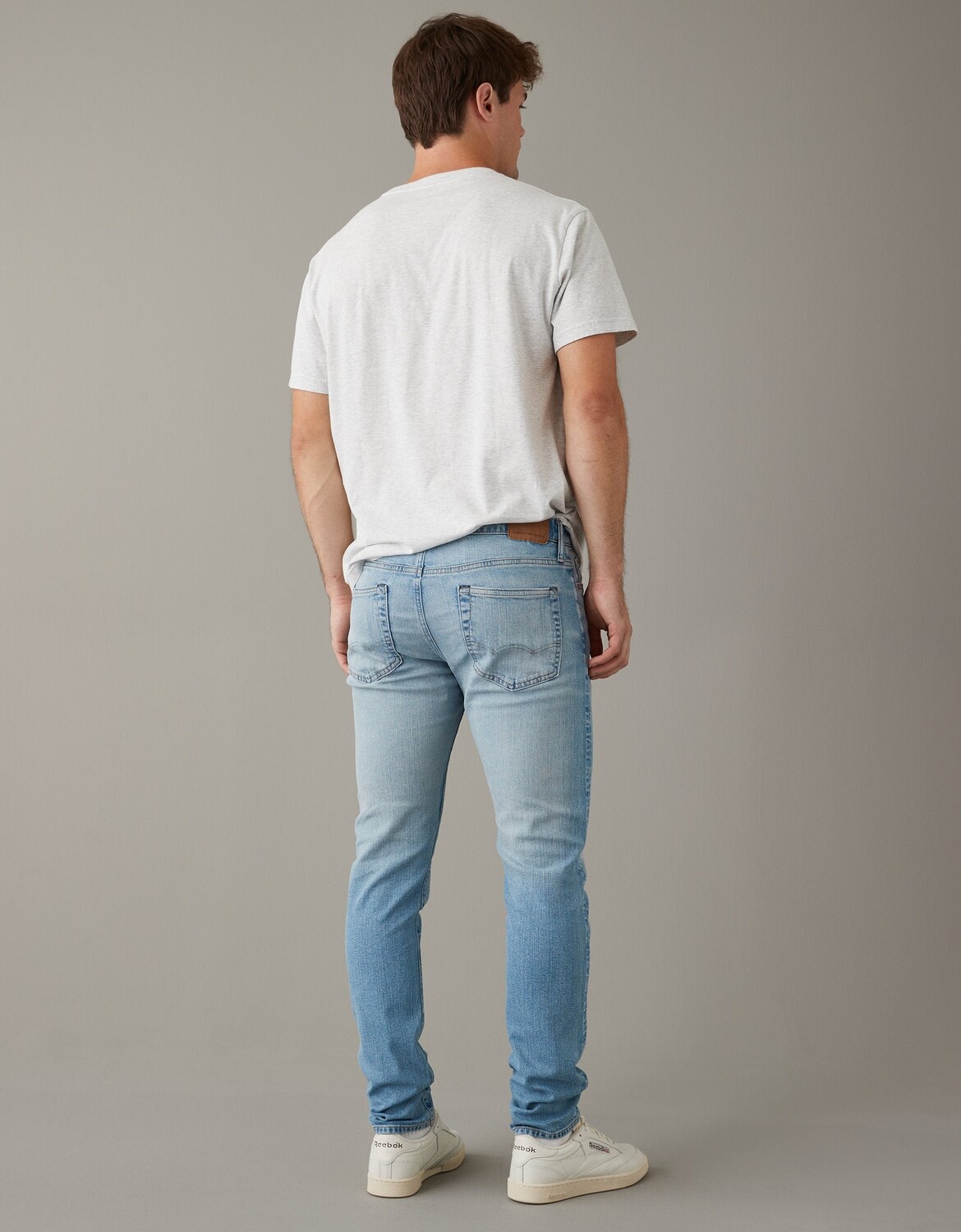 

Спортивные джинсы скинни AE AirFlex+ American Eagle Outfitters, цвет Blue Street