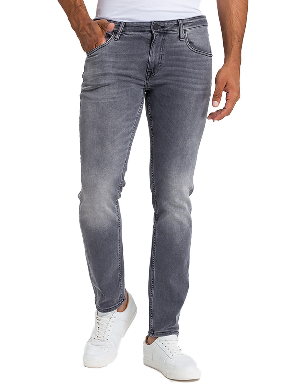 

Джинсы Cross Jeans Damien slim, серый