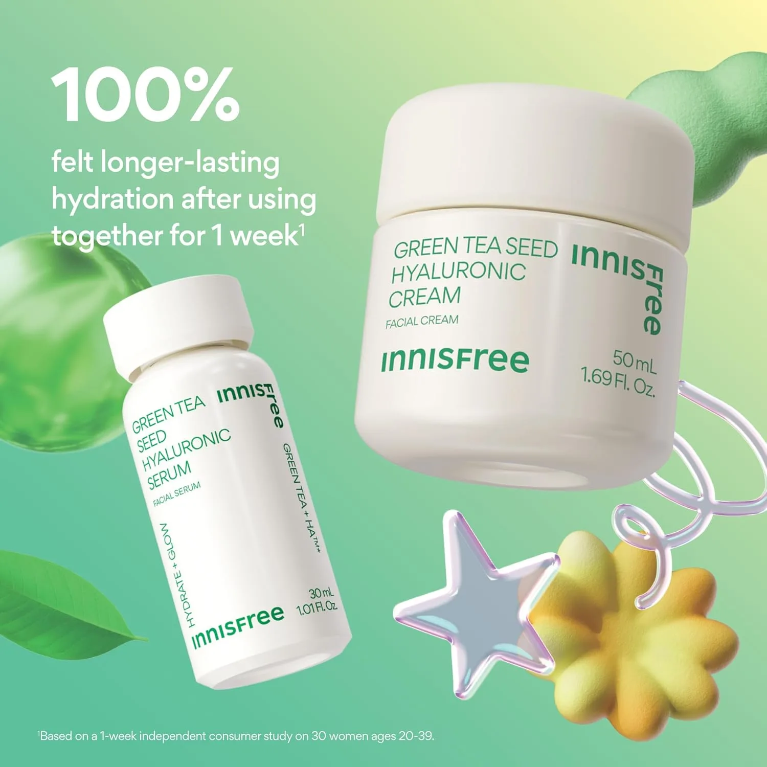 Innisfree Daily UV Defense SPF 36 корейский солнцезащитный крем для лица, невидимый финиш, широкий спектр, без белых разводов, легкий, увлажняющий, доступен в подарочных наборах — фото 3