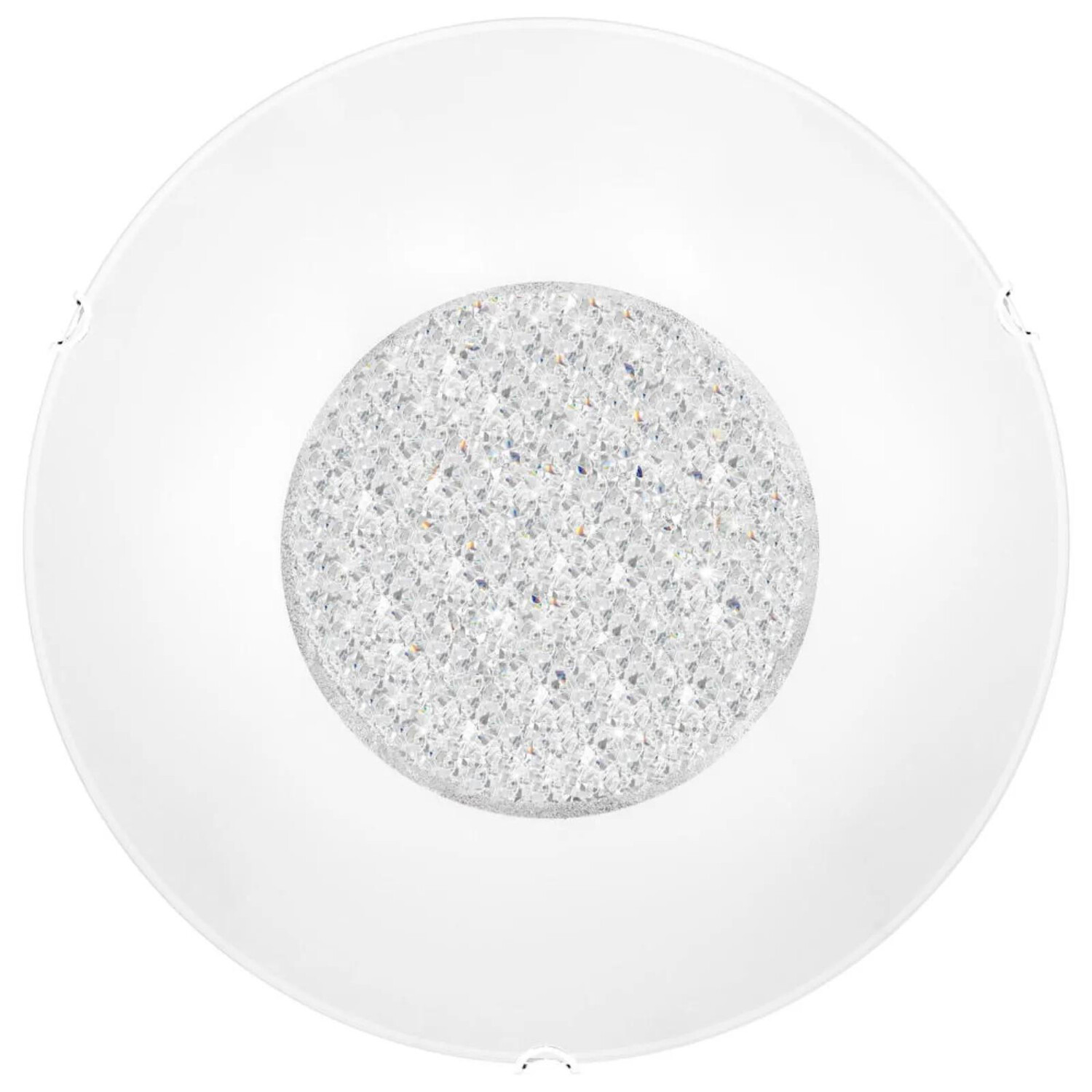 

Потолочный светильник click-licht, 25x25x12 см, белый/прозрачный