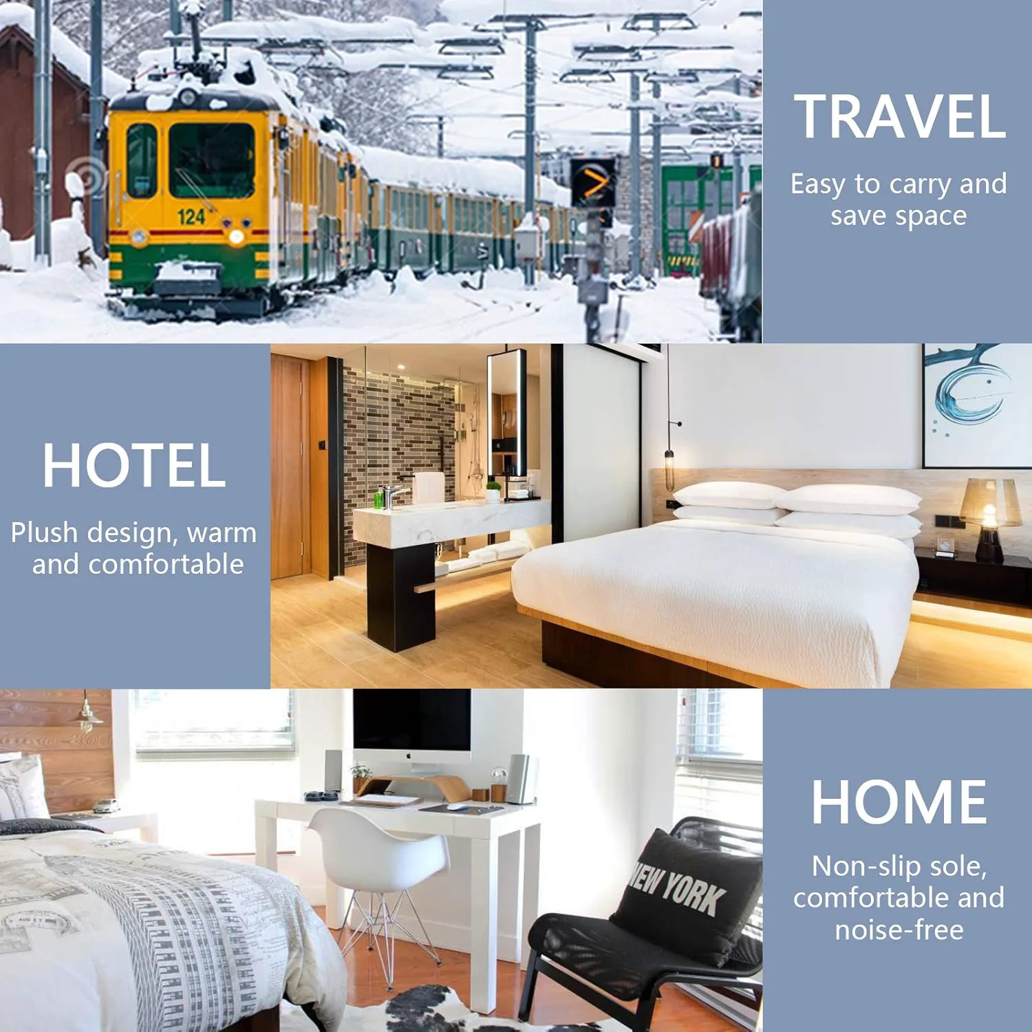 

Тапочки для женщин и мужчин, домашние тапочки с мемори-пенной стелькой, нескользящие для улицы и дома, зимние тапочки для спальни Glaphy