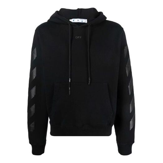 

Толстовка men's fw21 arrow pattern detail black Off-White, черный