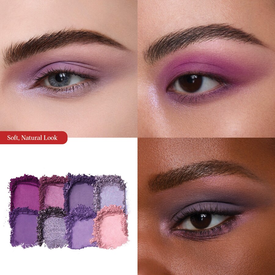 Палетка теней для век Color Story HUNG VANNGO BEAUTY, 8 x 0.06 oz/1.8 g, Passionate Purple — фото 2