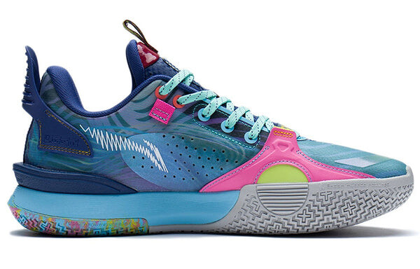 Кроссовки wade all city 10 x marvel Li-Ning, синий — фото 2