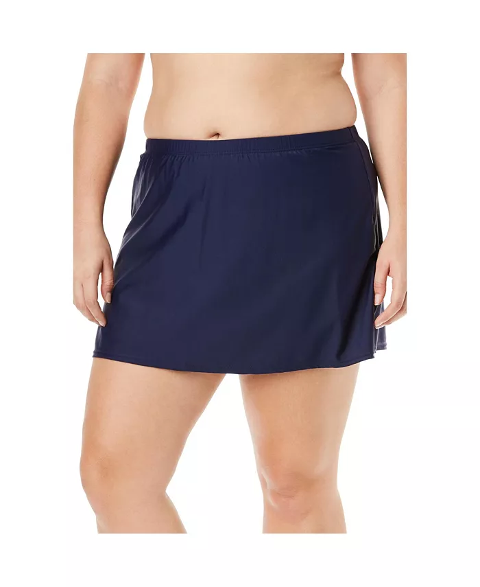 

Женская юбка для плавания с боковыми разрезами Swimsuits for All, синий