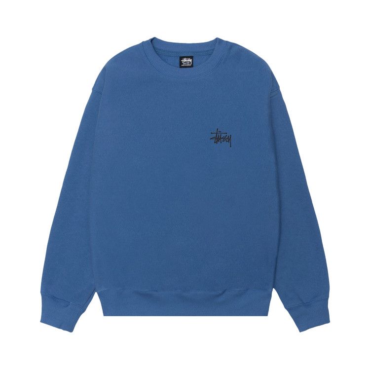 

Свитер Stussy Basic Crew, Blue