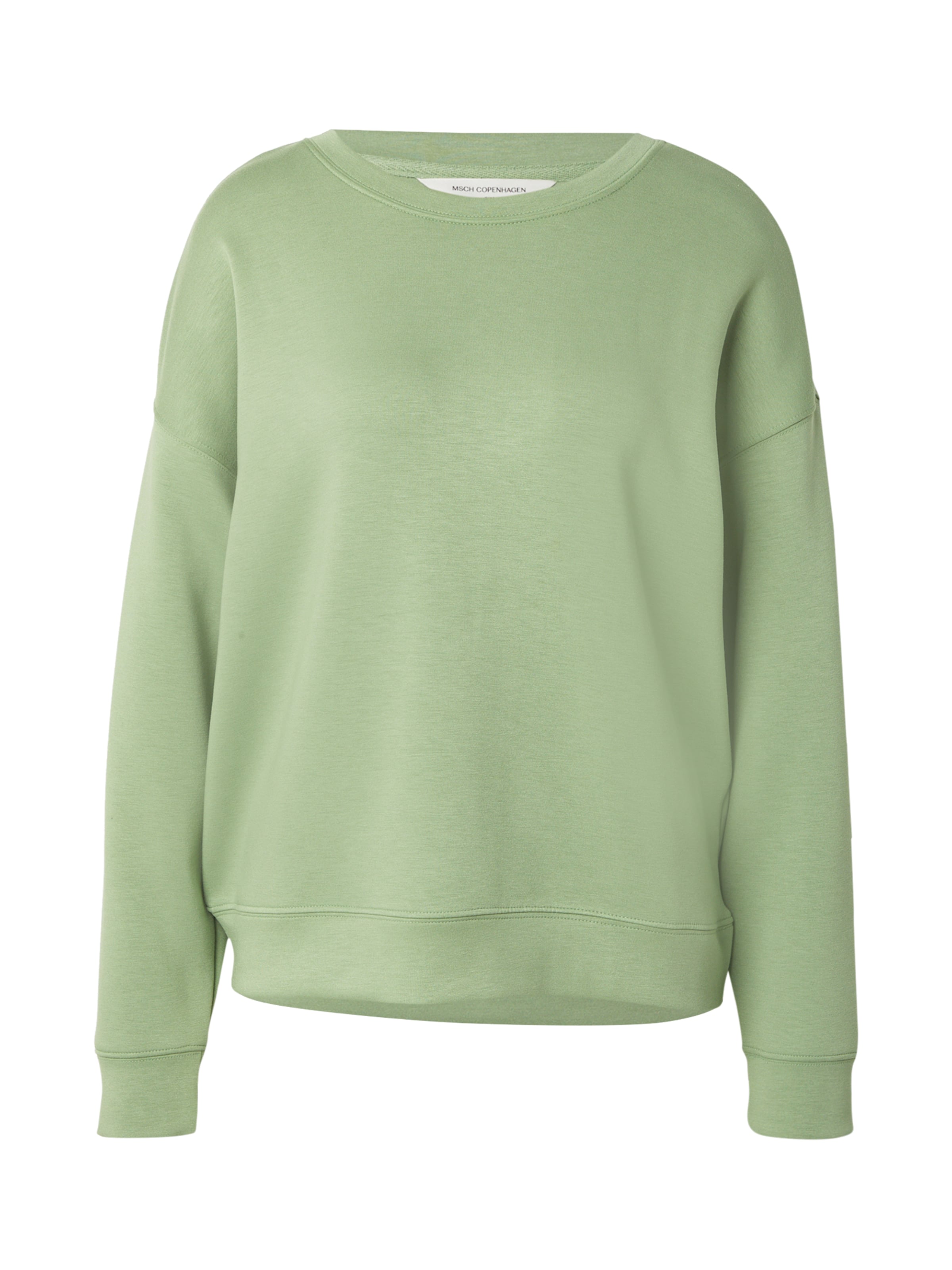 

MSCH COPENHAGEN Свитшот 'Ima' в светло-зеленом цвете