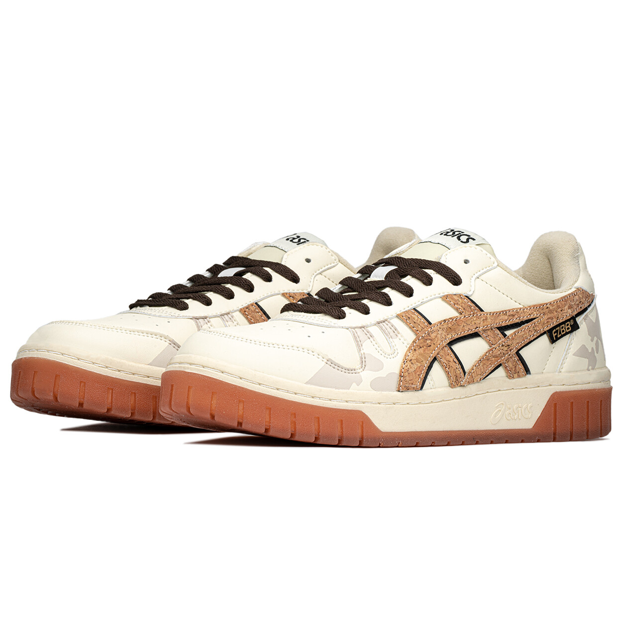 

Кроссовки Asics Court MZ Skateboarding Shoes Unisex Low-top Brown/beige, хаки