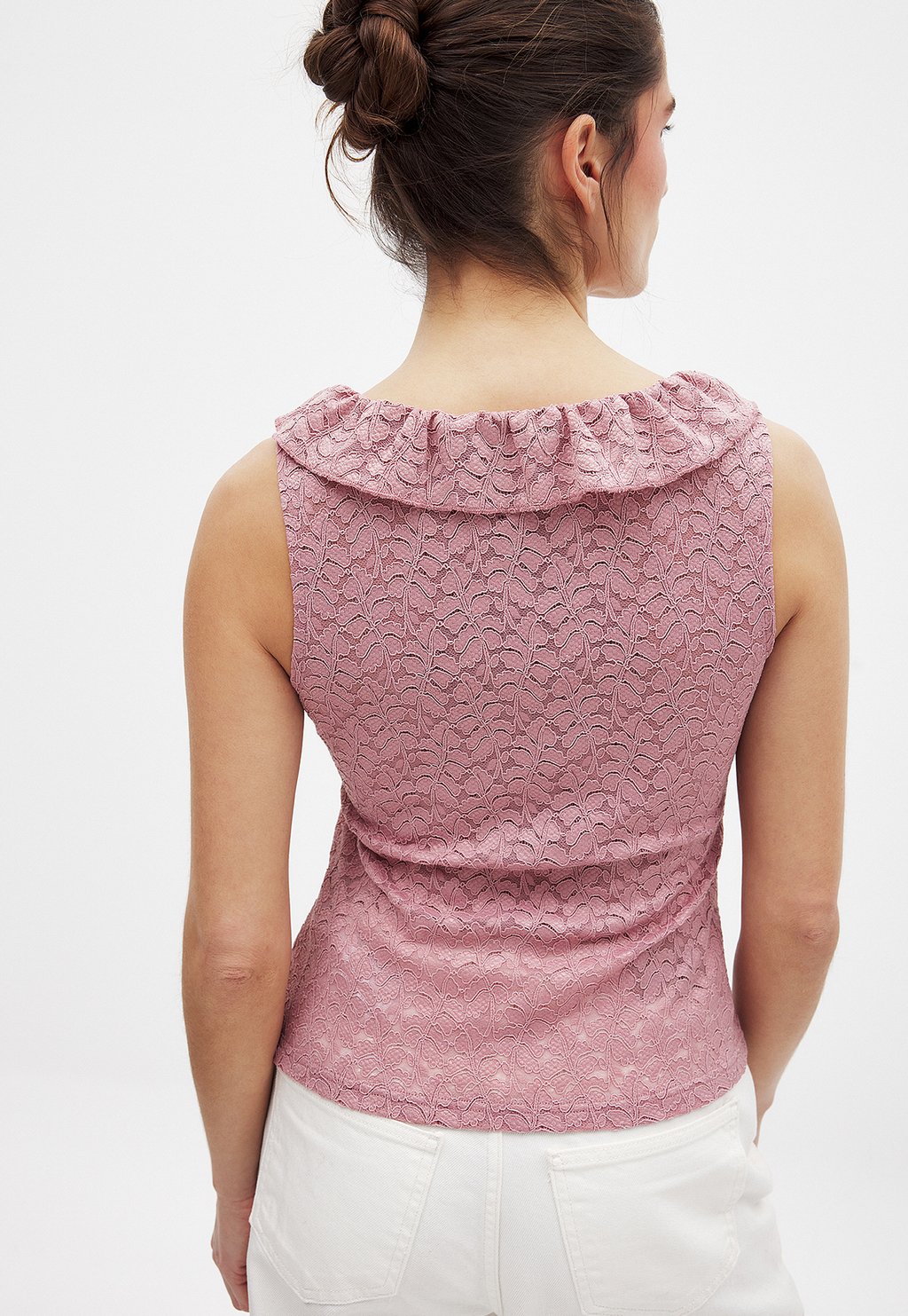 

Топ Blouse NA-KD, розовый