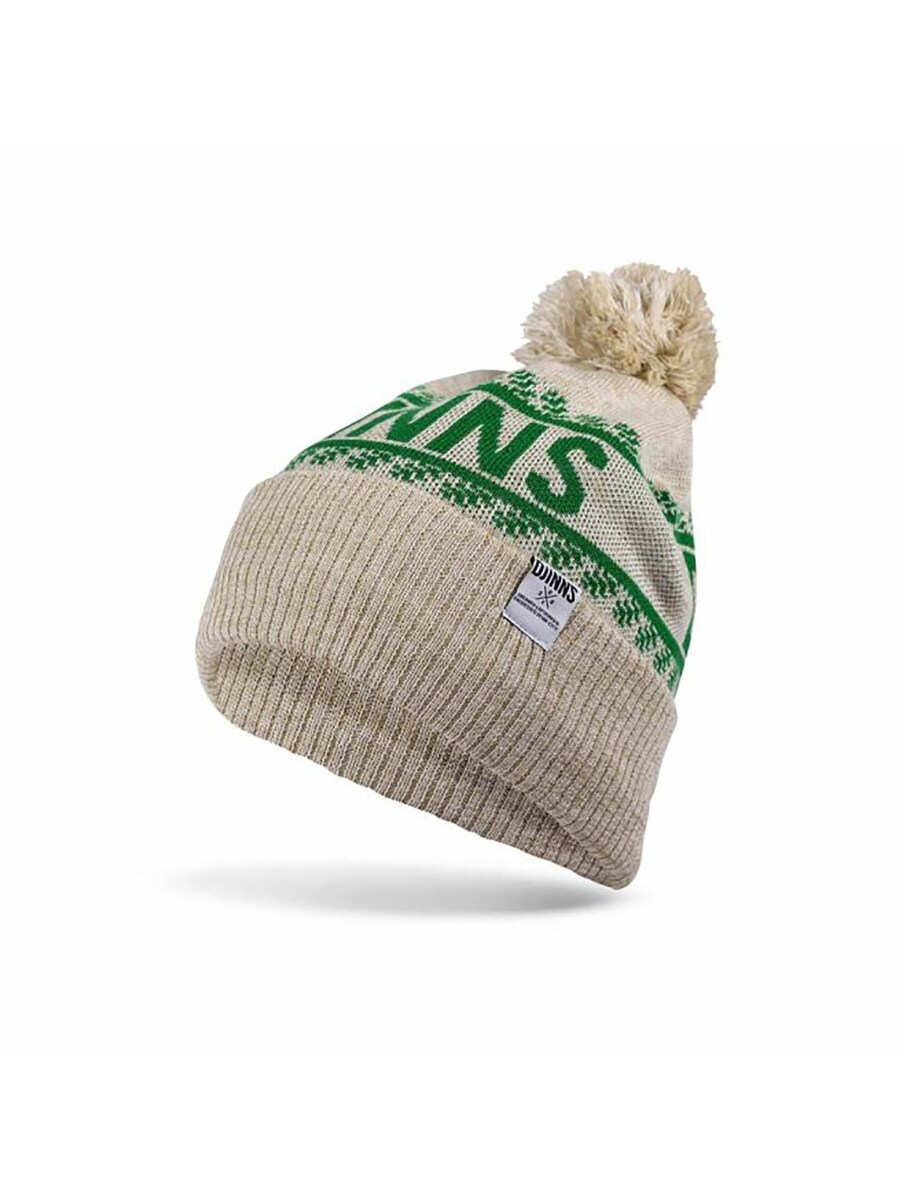 

Шапка DJINNS Winter Jacquard, Beige/Green