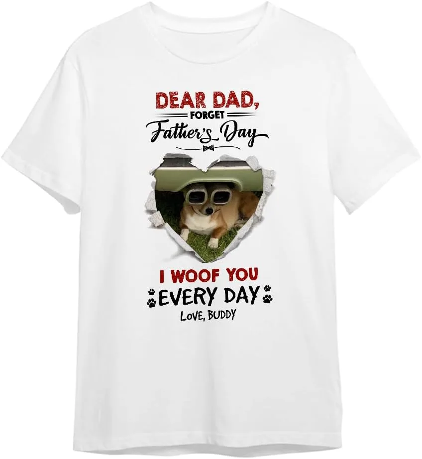 Футболка Dog Lover Gifts "Thank You for Being My Daddy"