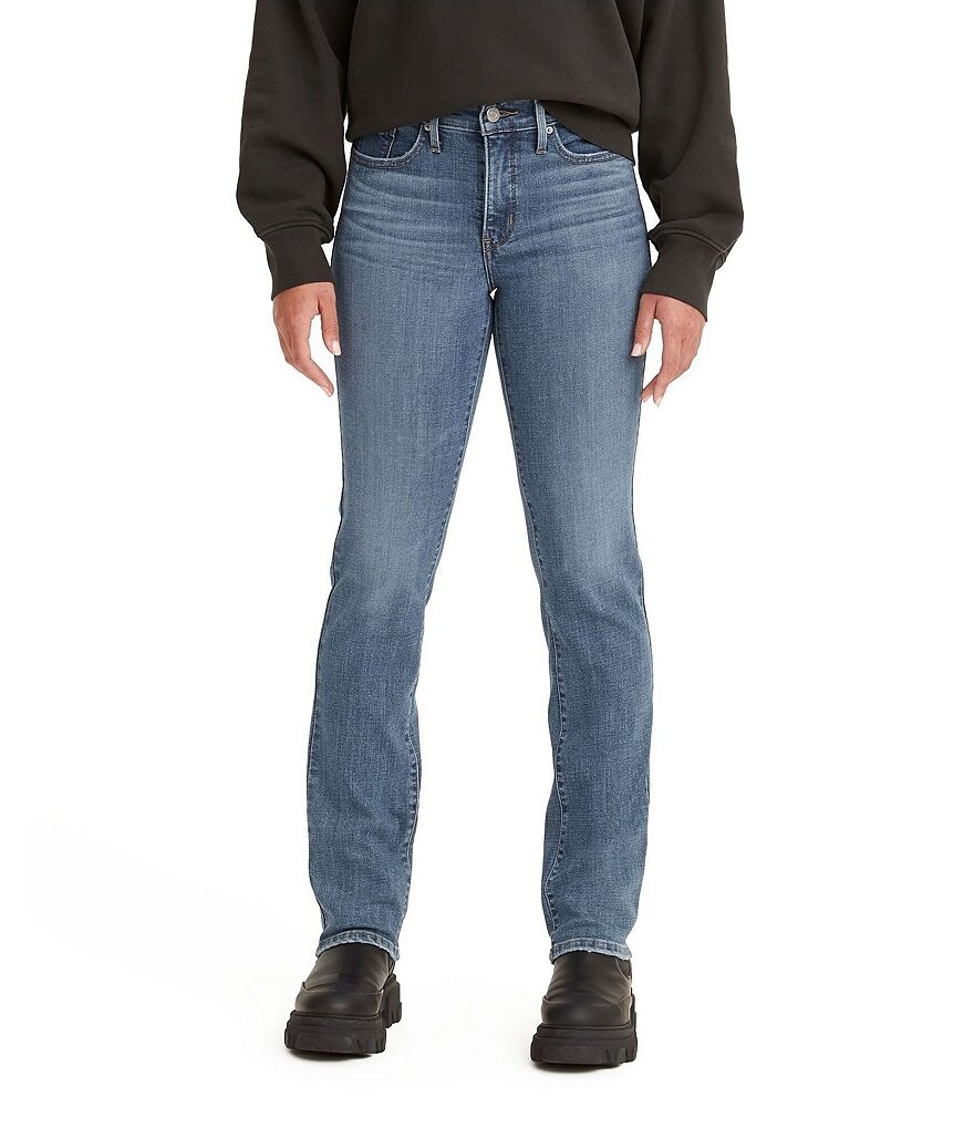 

Levi's 314 Shaping Прямые джинсы со средней посадкой, синий