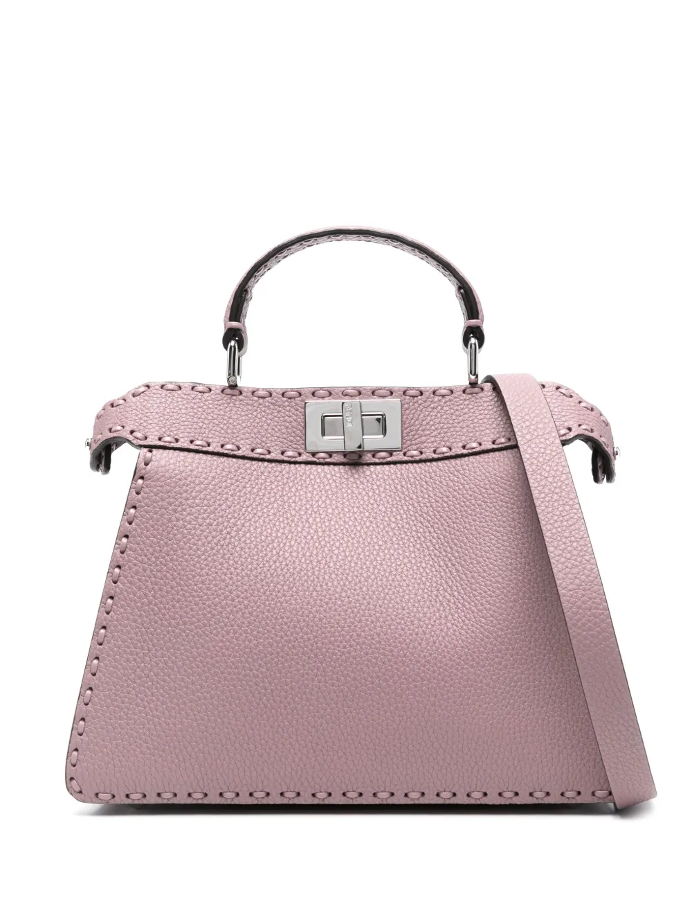

Маленькая сумка-тоут Peekaboo ISeeU FENDI, фиолетовый
