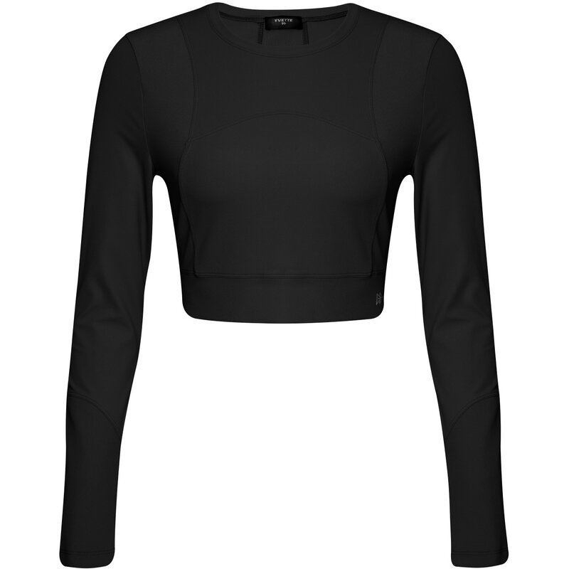 

Рубашка с длинным рукавом, июль Yvette, черный