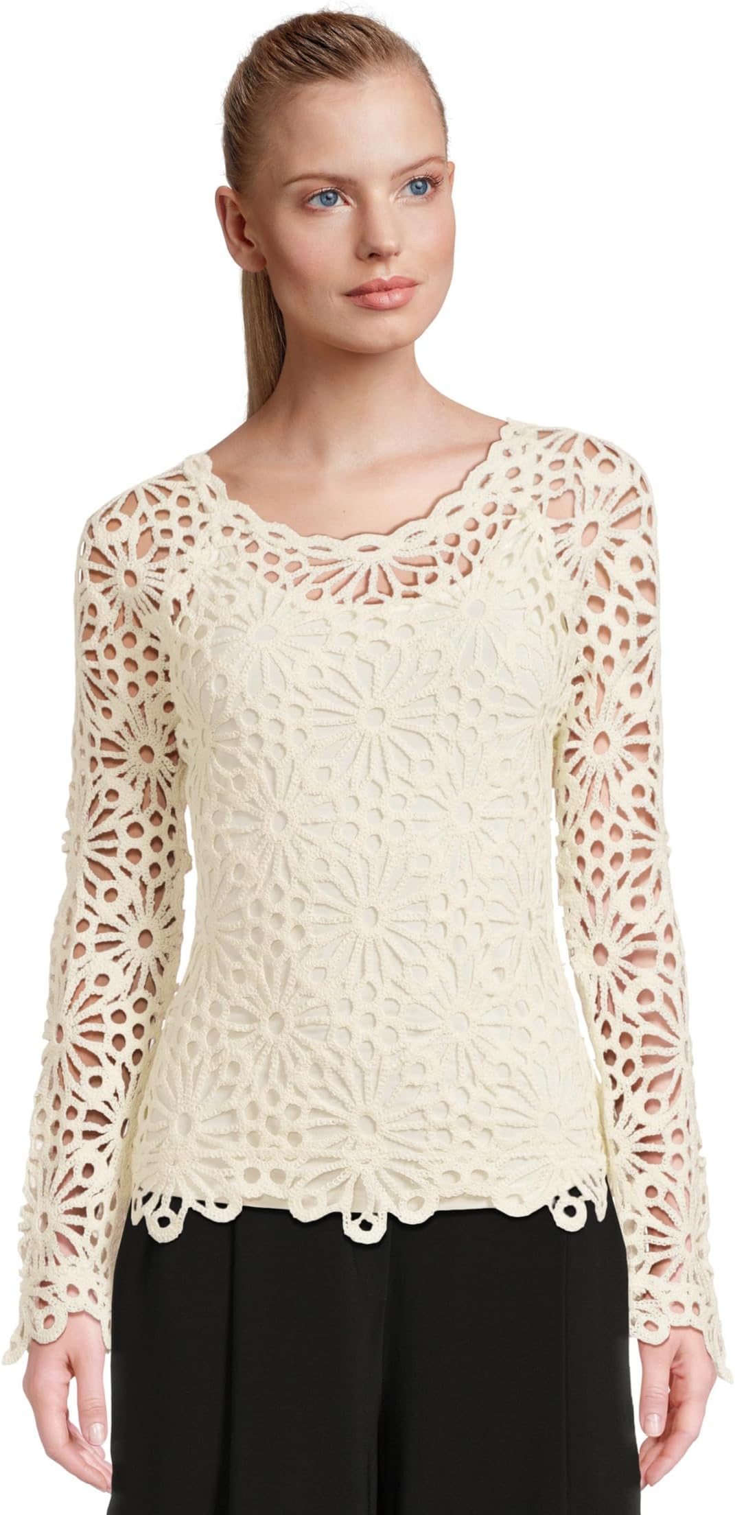 

Топ Norma Kamali Off Shoulder Raglan Top, Cream