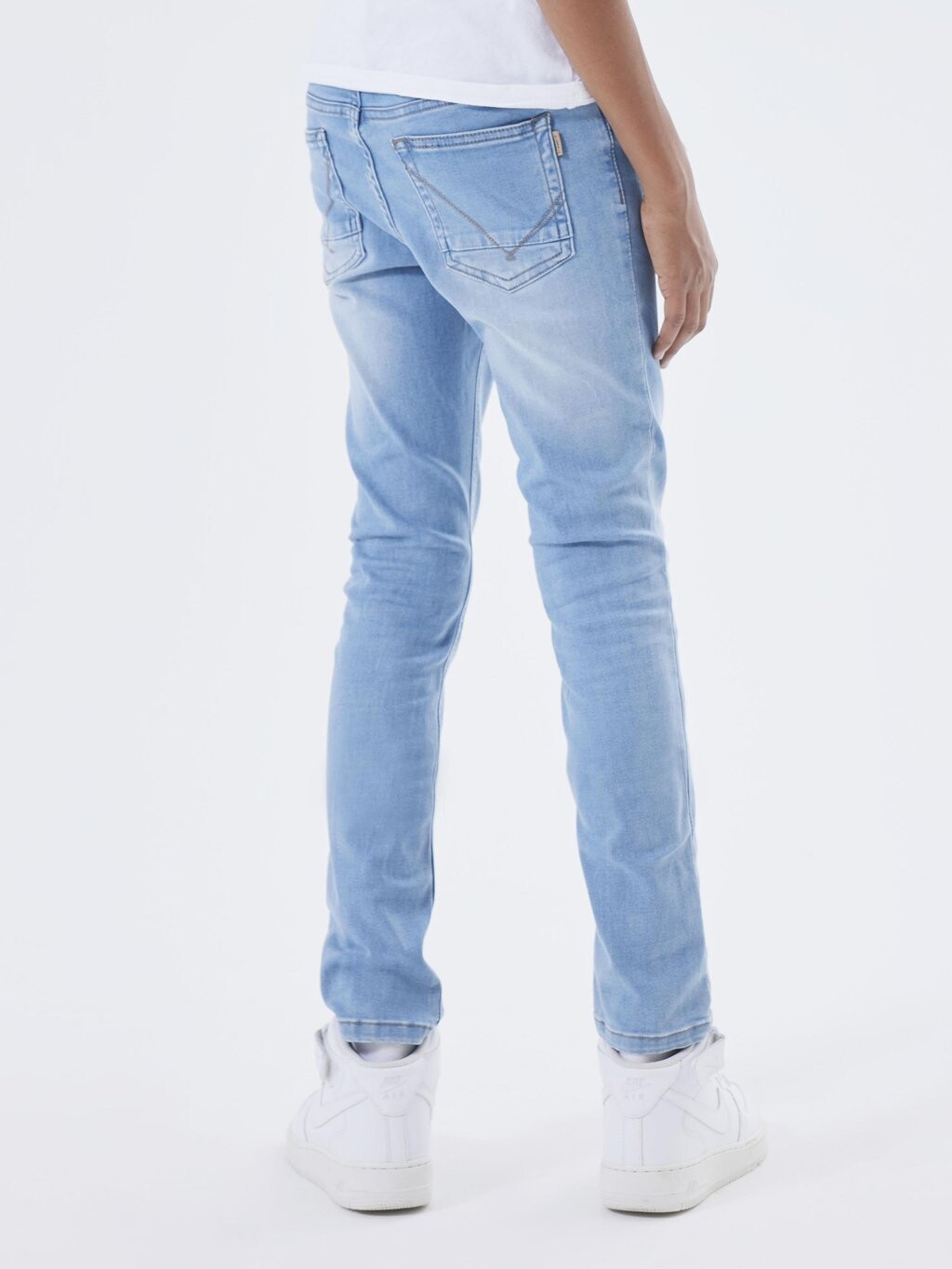 Джинсы Skinny Fit NKMTHEO PANT Name it, цвет light blue denim — фото 2