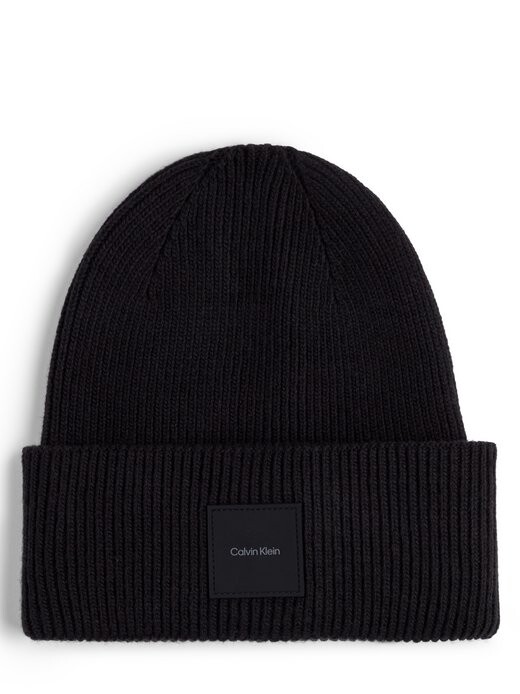 

Шапка с кашемировым наполнением Calvin Klein, черный