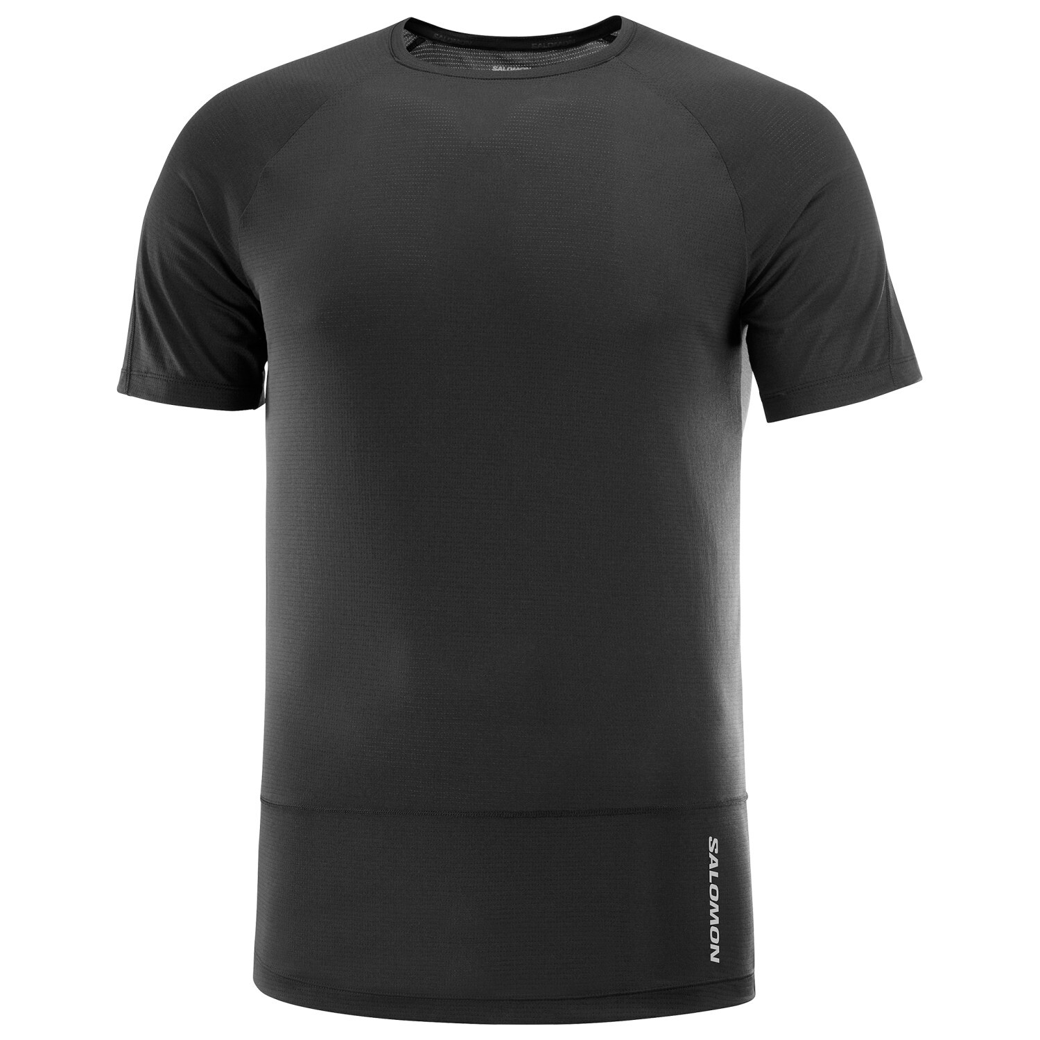 

Беговая рубашка Salomon Cross Run S/S Tee, цвет Deep Black