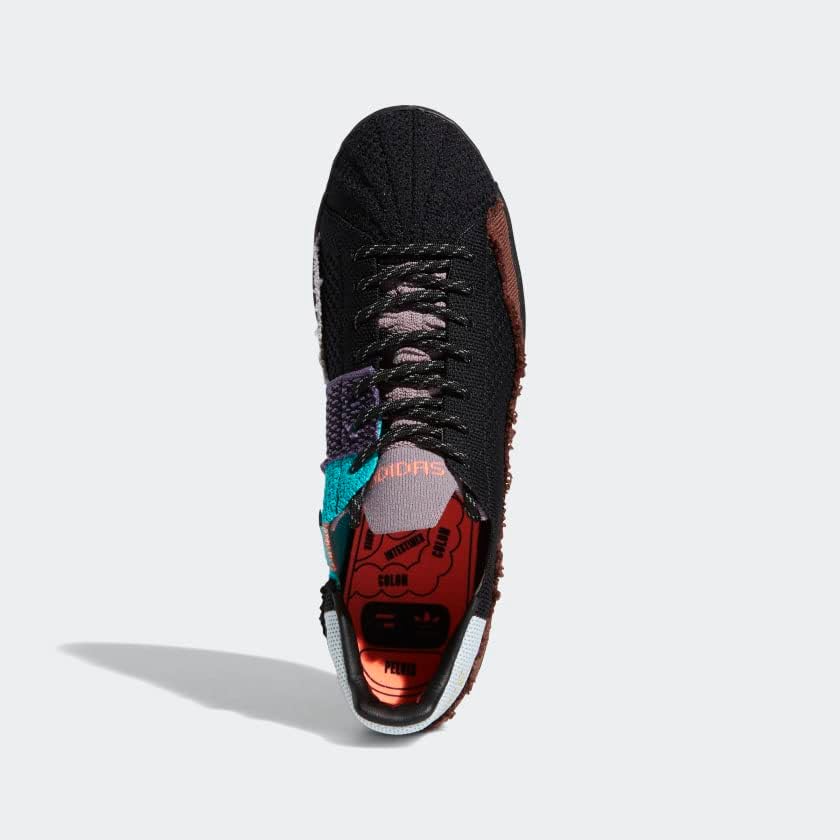 Мужские кроссовки adidas Pharrell Williams Superstar, черный/фиолетовый — фото 2