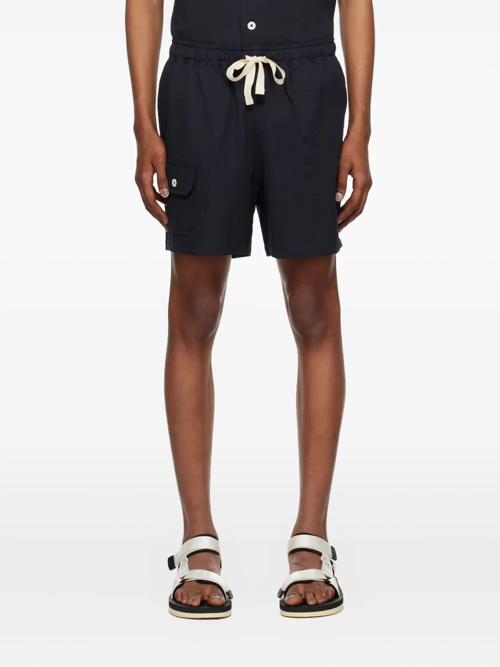 

Текстурированные шорты с карманами Howlin', синий