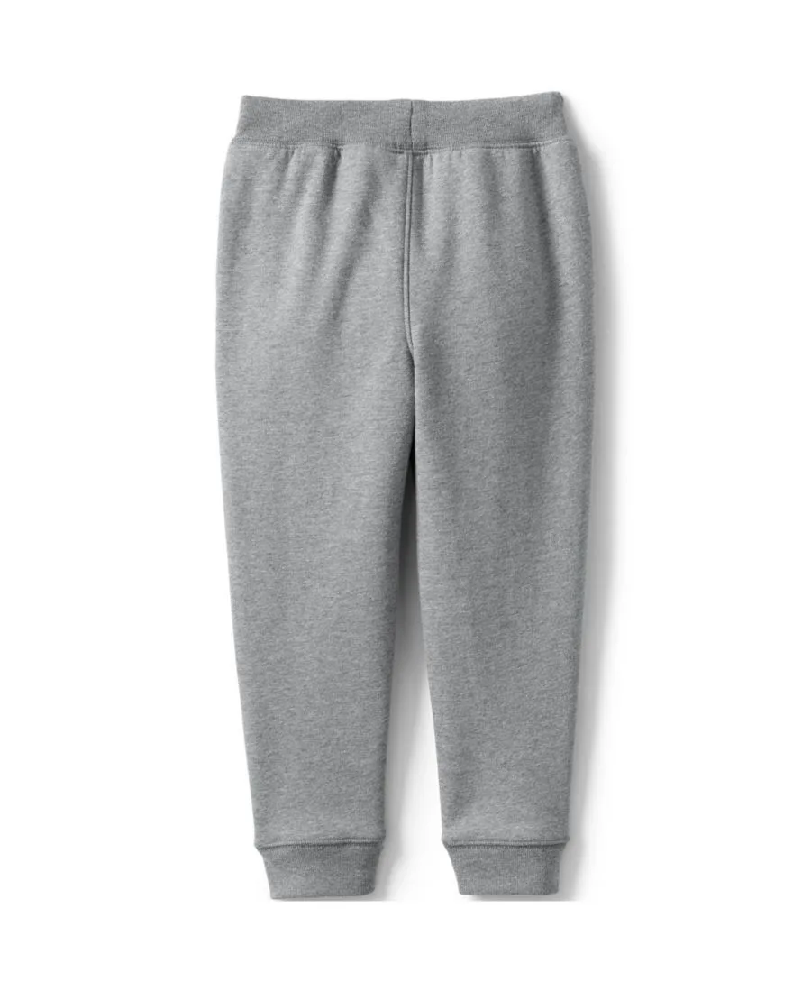 Спортивные штаны для девочек в школьной форме Lands' End, Pewter Heather — фото 2