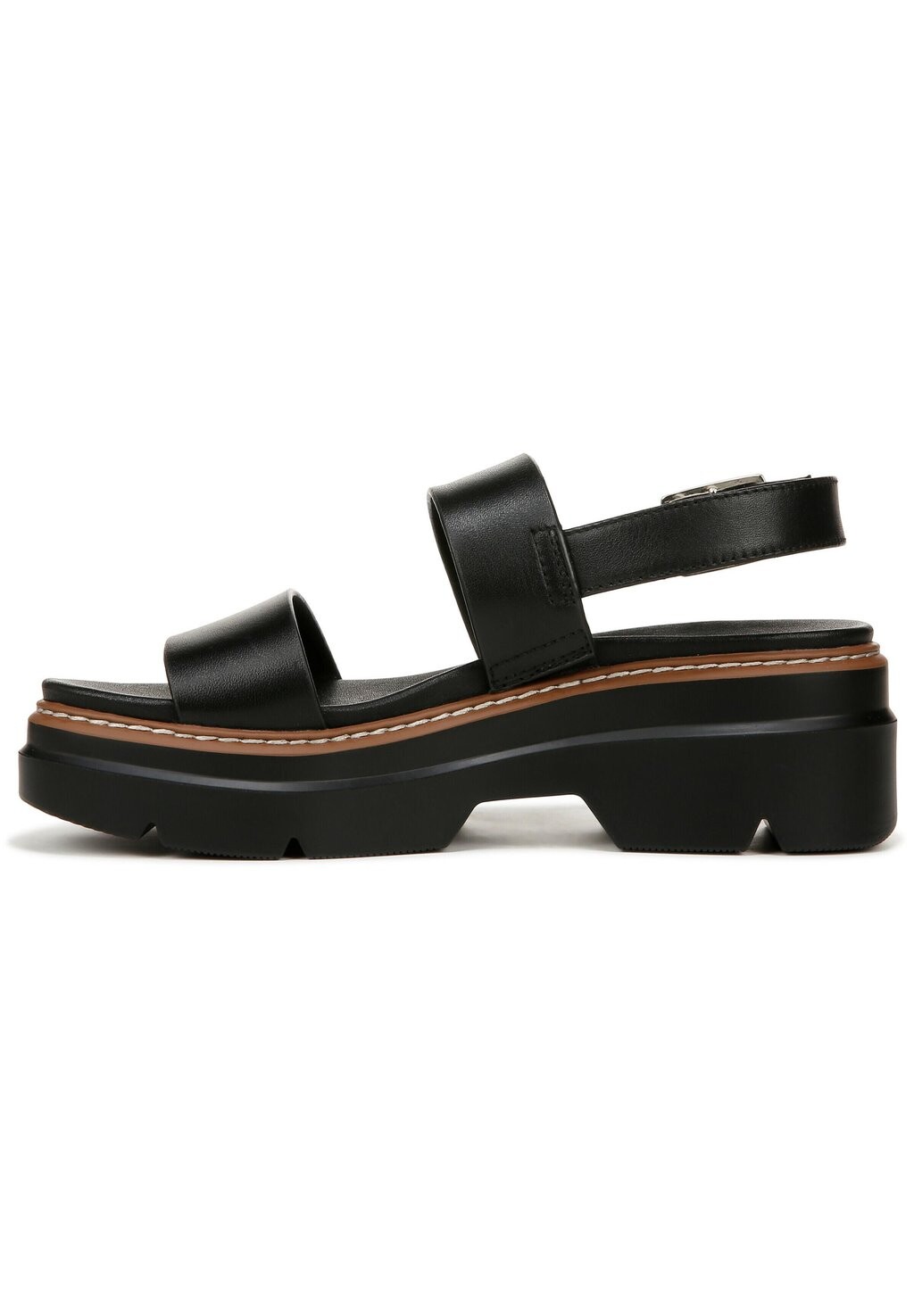 Босоножки на платформе Naturalizer, цвет black leather