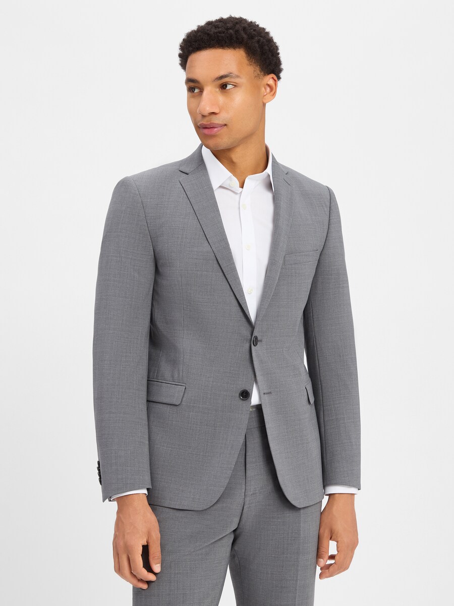 

Деловой пиджак прямого кроя Finshley & Harding Steven, серый