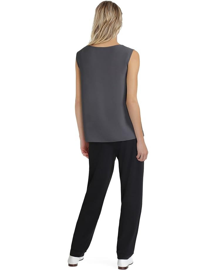 

Блуза H Halston Twist Neck Blouse, цвет Forged Iron