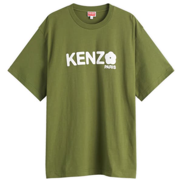 

Футболка Gots Boke Flower 2.0 большого размера Kenzo, хаки
